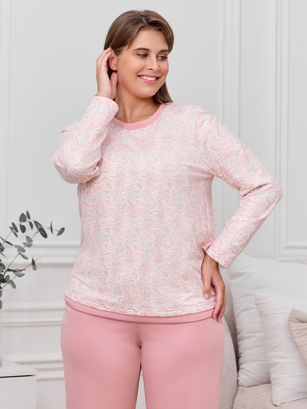 Пижама Жаккард-1 Виотекс РОЗОВЫЙ