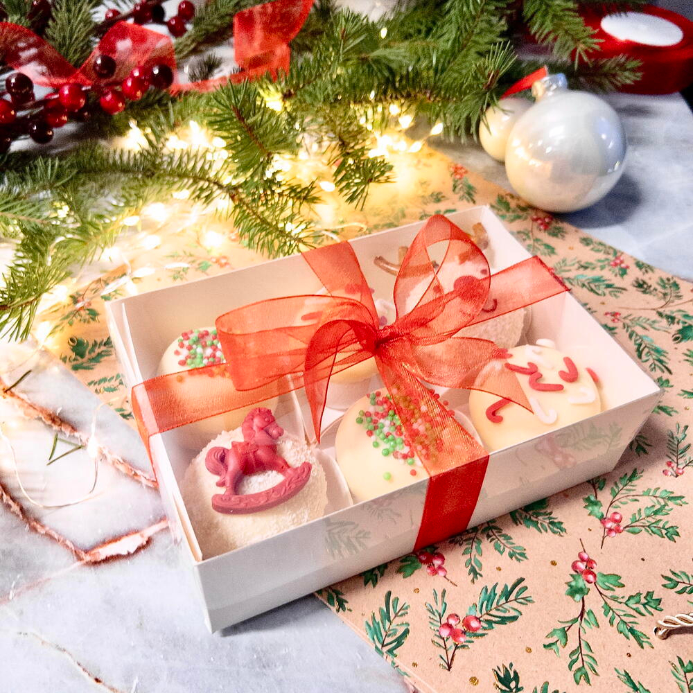 Моти 6 шт «Новогодние Хо-Хо-Хо» | Новый год | Тайный санта