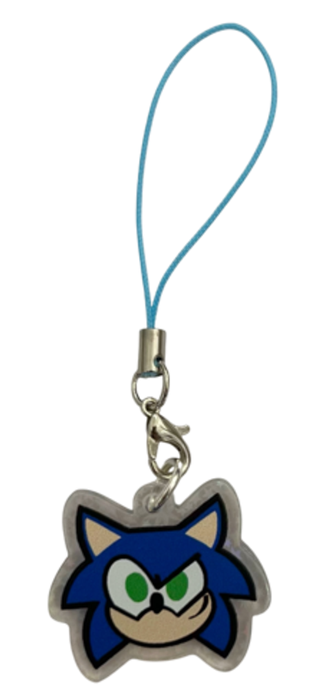 Акриловый брелок Соник