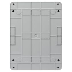 Корпус пластиковый навесной ЭРА COMFORT ЩРН-П-24 IP41прозрачная крышка белый | Корпуса пластиковые модульные