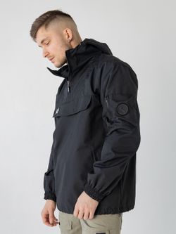 Анорак с боковым карманом Город Горький черный