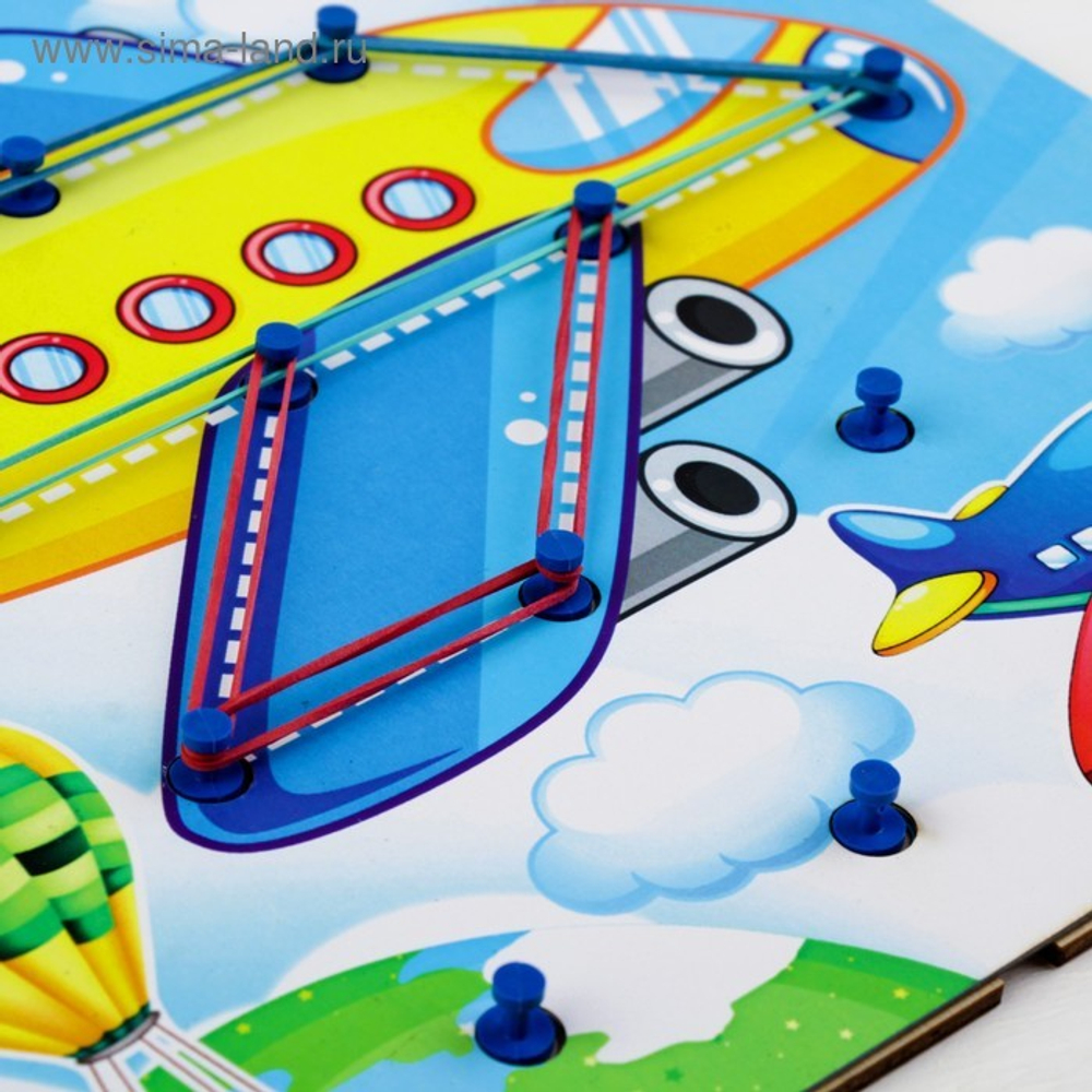 Геоборд «Воздушный транспорт» + 4 схемы