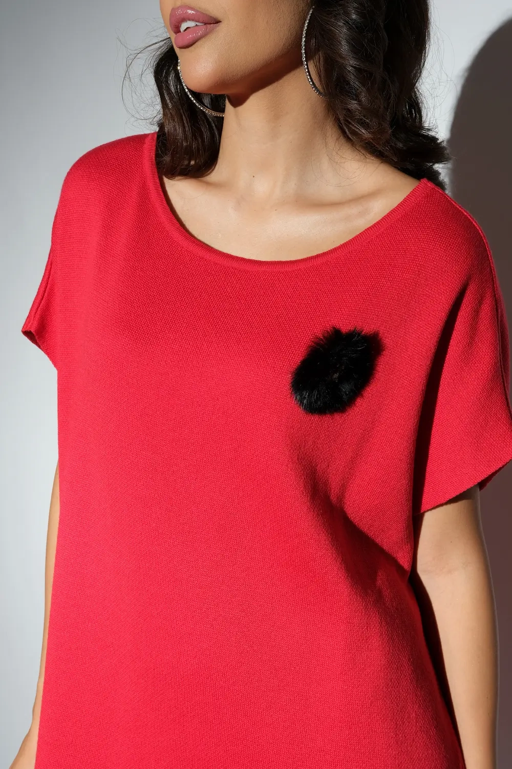 Платье Д 3530/красный