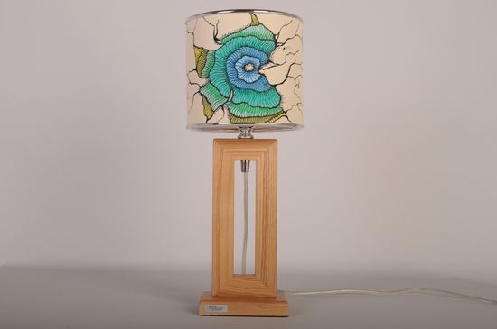 Настольная лампа Manne TL.7380-1 (цветок зеленый)