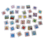 Азбука магнитная. Дорожная (Ракета)