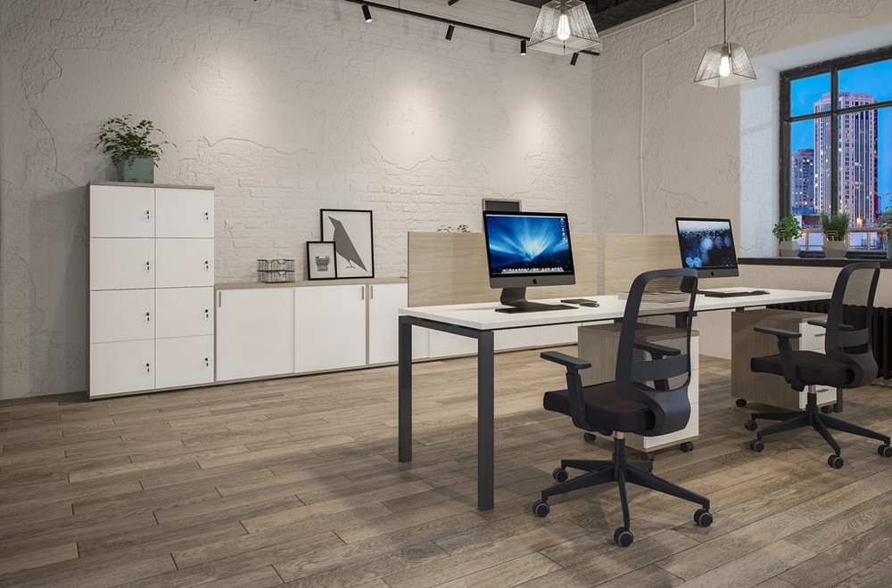 Шкаф узкий с нишей SG.844.SH.WH СИГМА (SIGMA)