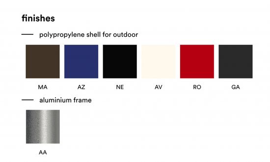Стул пластиковый Ice Италия