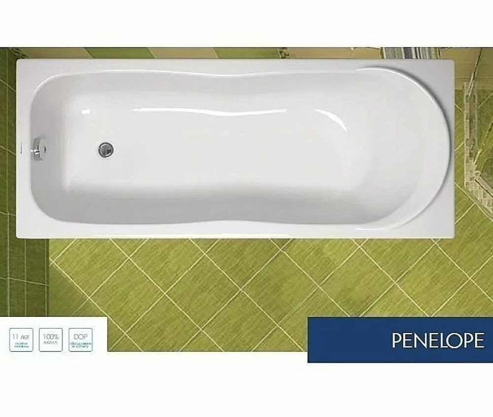 Ванна акриловая Vagnerplast Penelope 170x70
