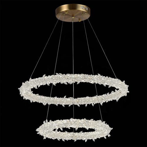 SL6105.203.02 Люстра подвесная ST-Luce Золотистый/Прозрачный LED 1*80W 3000 - 6500K