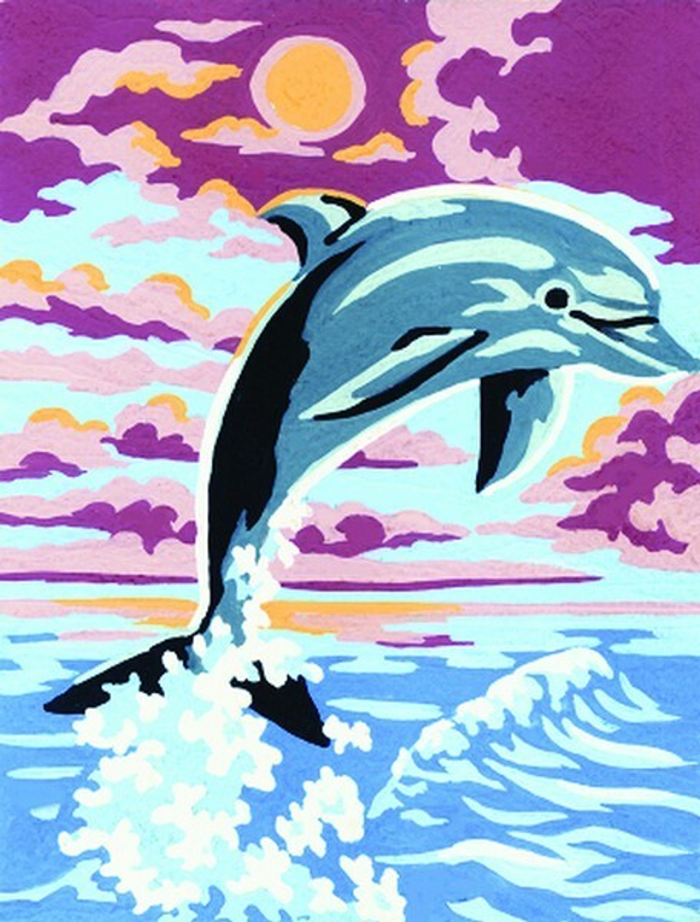 "Дельфин"-3223 канва с рисунком