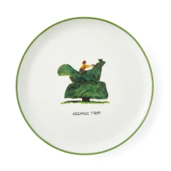 Spode Блюдо Kit Kemp Doodle 27x9,4 см на ножке