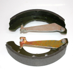 Колодка барабанного тормоза зад. A113502170 для Chery Amulet, Bonus, Чери Амулет, Бонус