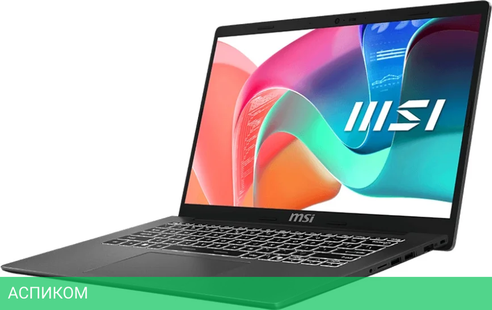 Ноутбук MSI MS-15S1 Modern 15 F1MG-089XBY Windows 11 Pro Platinum Gray (9S7-15S111-089)