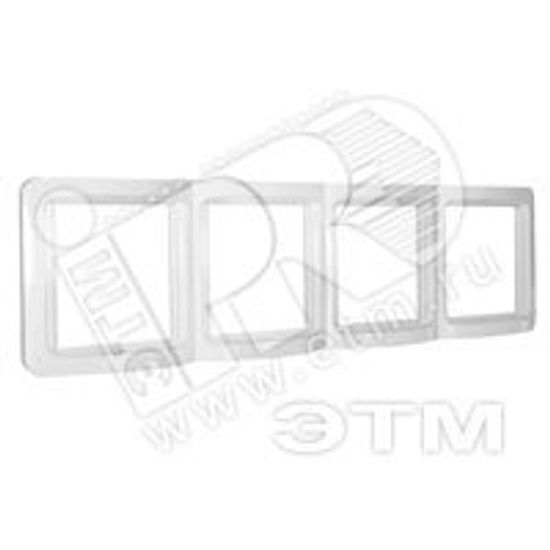 Рамка 4 мест. Валери ВР004В