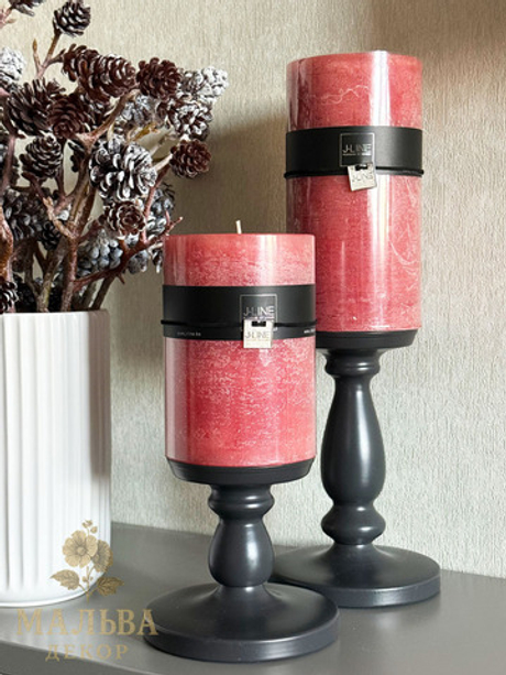 Свеча декоративная "Терракота" 10х15 см средняя