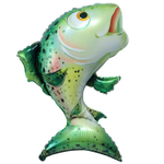 Шар Фольгированный Рыба зеленая (Зеленый)