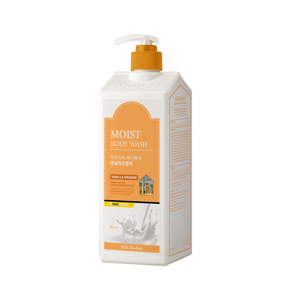 Moist Body Wash Vanilla Orange, 800 мл.