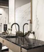 Cмеситель для раковины Gessi Venti20, с зонтичным изливом, донный клапан, цвет Chrome