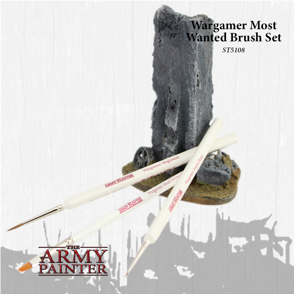 Wargamer Most Wanted Brush Set