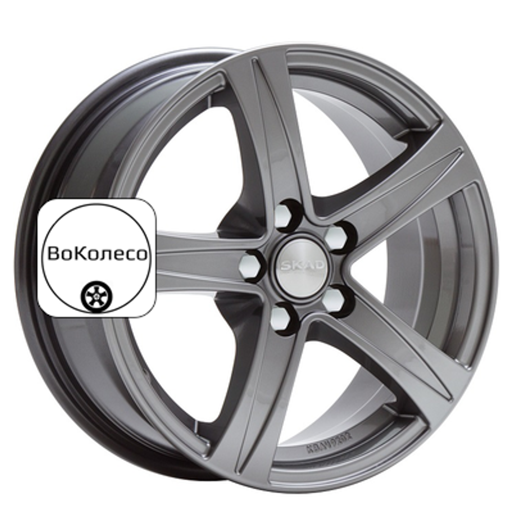 6,5x15/5x100 ET35 D57,1 Sakura (КЛ146) Графит СКАД