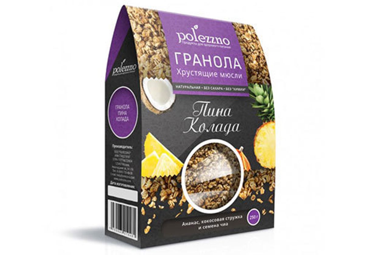 Гранола Пина Колада Polezzno, 250г