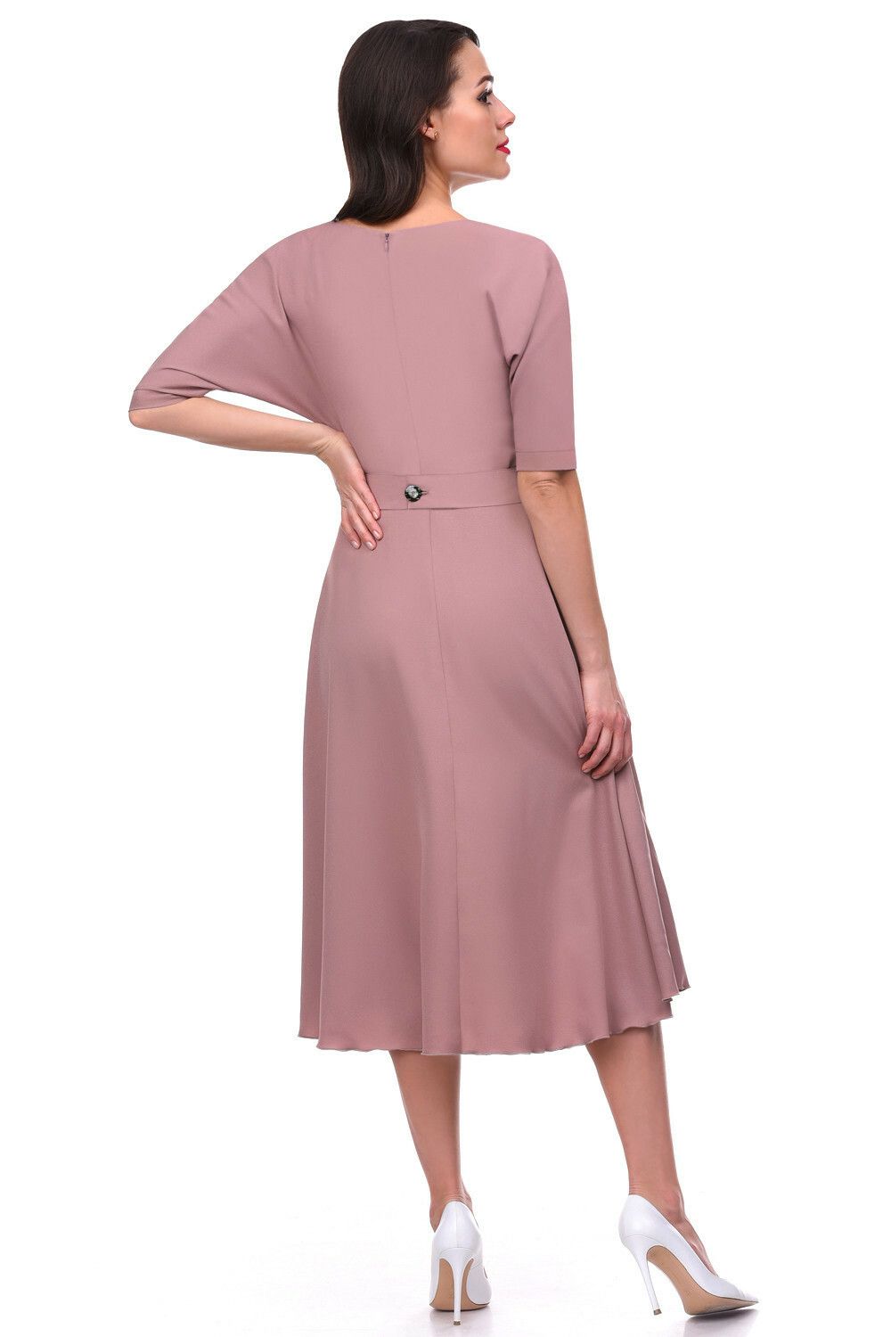 Платье БР-Леди Лаура (лиловая пудра)