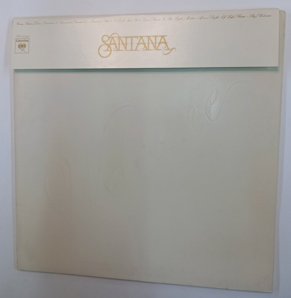 Винтажная виниловая пластинка Santana Welcome (US 1973)