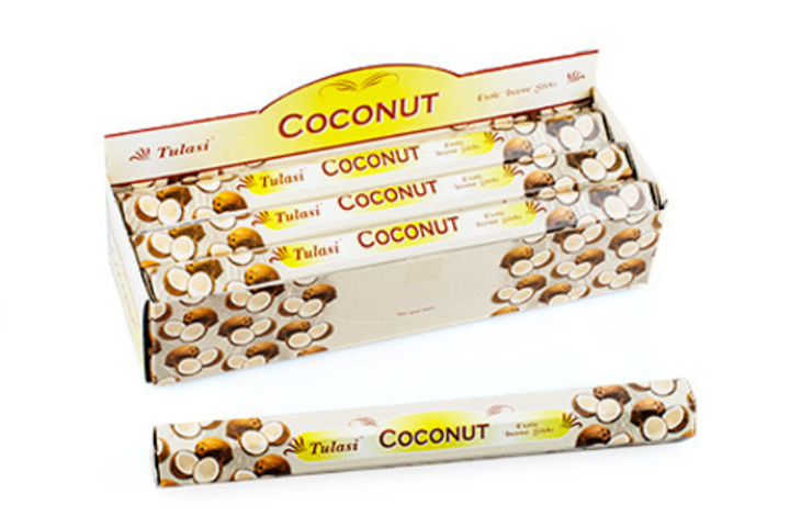 Tulasi Coconut шестигранник Благовоние Кокос
