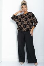 Блузон Ты вдохновение (черный) Б11878 LT Collection