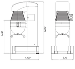 Планетарный миксер Rollmatic Bull160