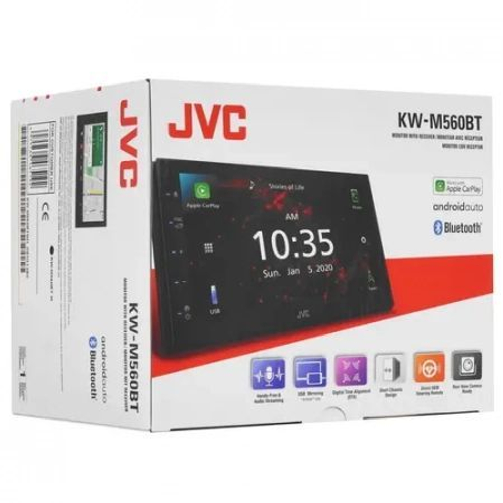 Автомагнитола JVC KW-M560BT