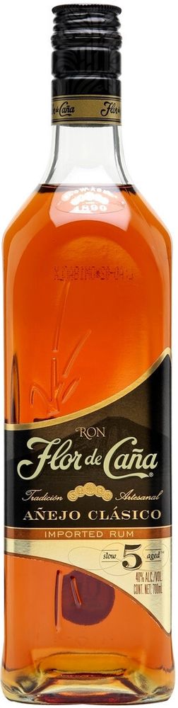 Ром Flor de Cana Anejo Clasico, 0.75 л