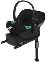 Коляска Cybex Priam IV Rosegold complete Aton S2 Moon Black Base One 4 в 1 Leaf Green