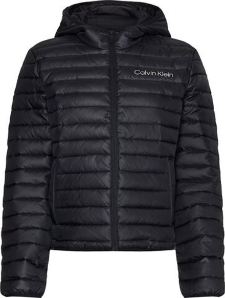 Женская теннисная куртка Calvin Klein PW Padded Jacket - black beauty