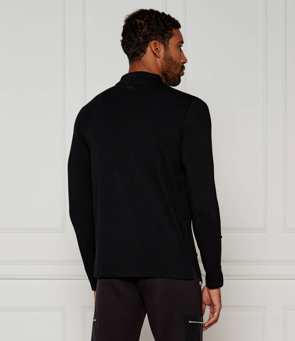 Поло Karl Lagerfeld - черный(745019 544221)