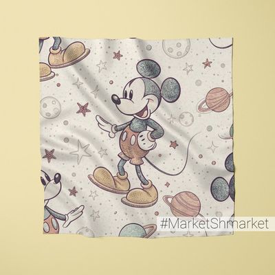 Платок с принтом 