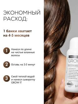 Бальзам-кондиционер для роста и восстановления волос GROW IT
