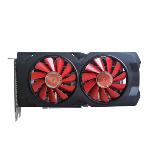 Видеокарта XFX AMD Radeon RX 580 [REFURBISHED], 8Гб GDDR5, 256 бит, Bulk, PCIe3.0, 2xFAN, 2-SLOT, 150Вт, HDMI, 3xDP (RX-580P8D6K924)