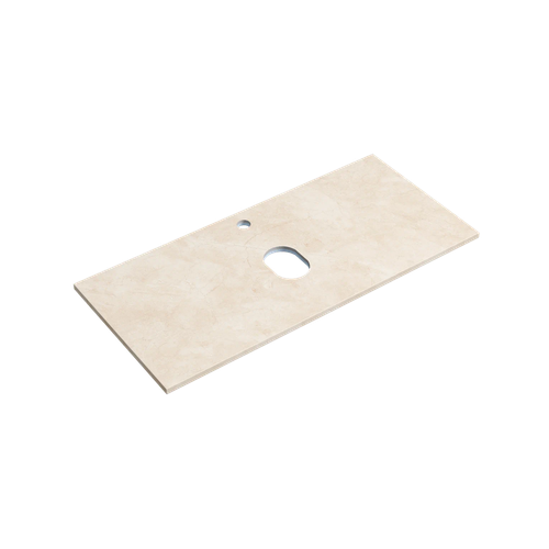 Sancos Столешница для ванной комнаты 1000х460 с отверстием под смеситель, цвет kreman, артикул TT100A2X