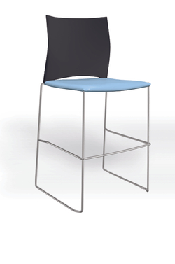 Web стул на полозьях кухонный/барный