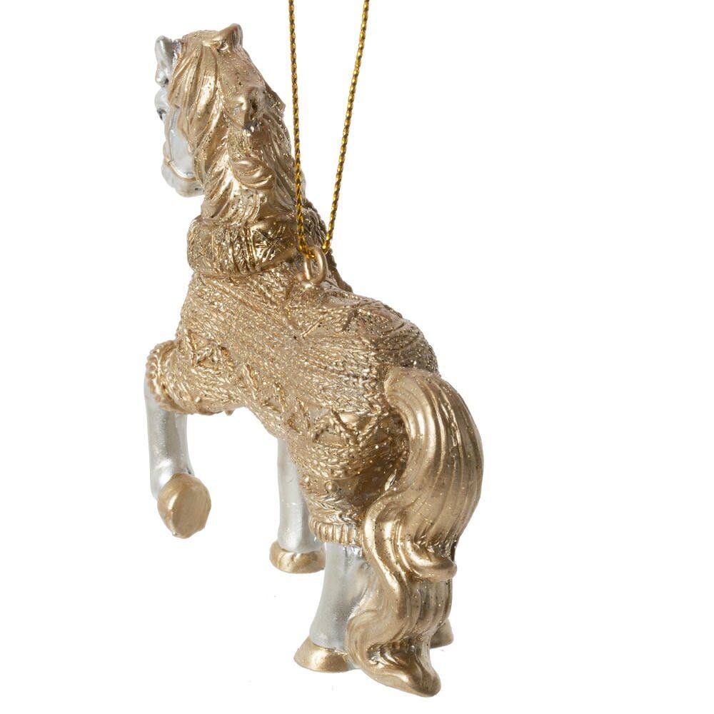 GAEM Фигурка декоративная подвесная "Лошадка", L8 W2,5 H8 см