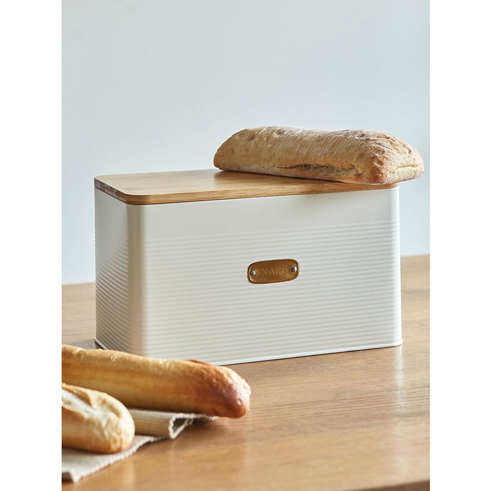 Хлебница Irmel, 33х18х19 см, молочная