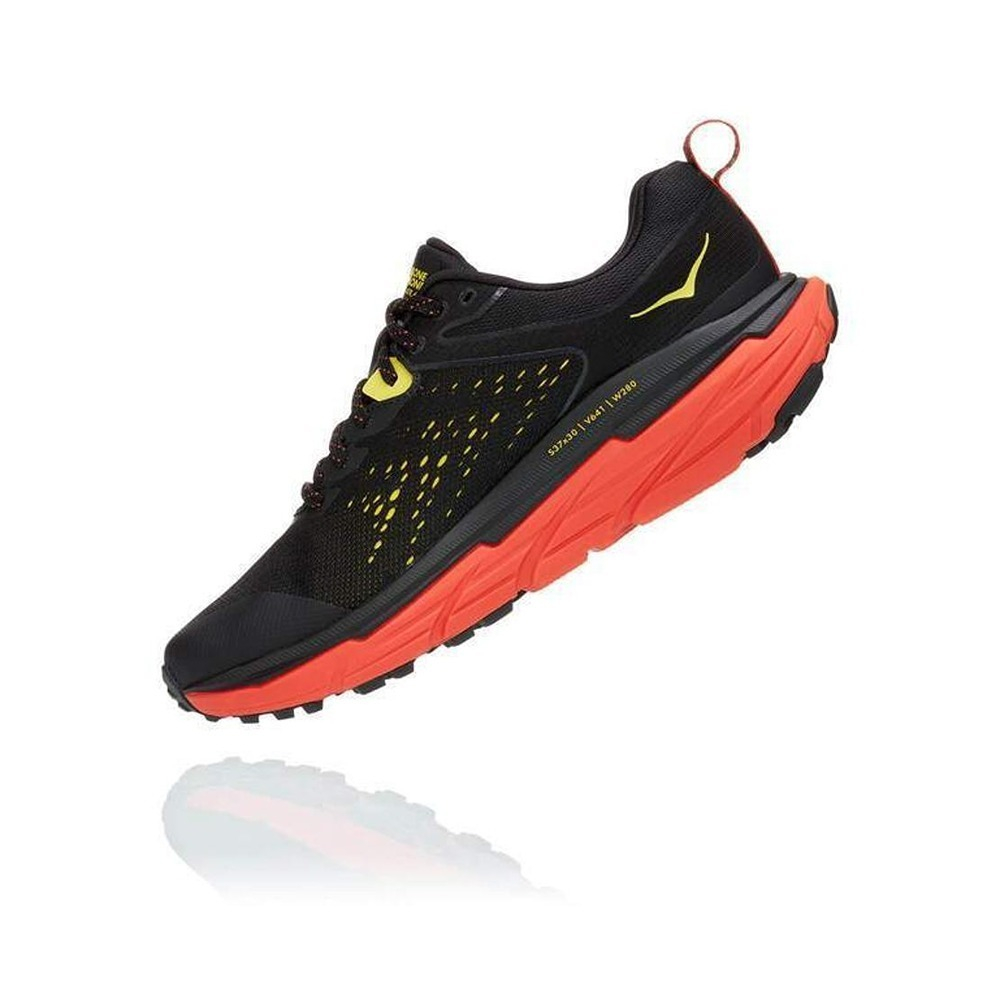 Кроссовки мужские HOKA M CHALLENGER ATR 6 GTX Black / Green Sheen