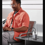 Зарядное устройство Ugreen X707 35008 USB Type-C серебристый