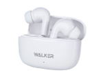 Наушники WALKER WTS-39, шумопод. ENC, независ. работа наушников, белые