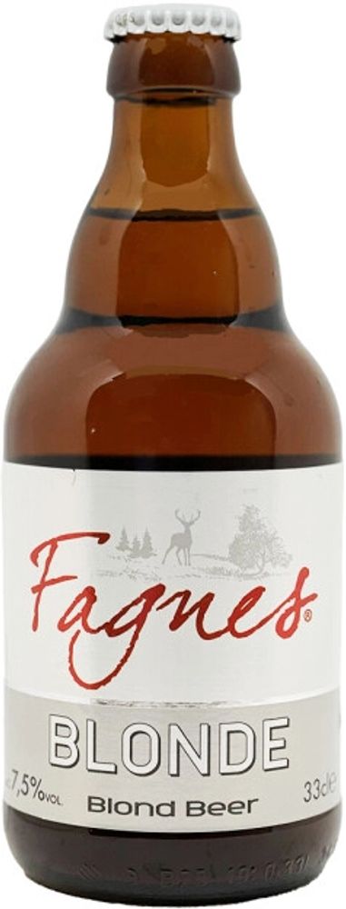 Пиво Брассери де Фань Блонд / Brasserie des Fagnes Blonde 0.33 - стекло