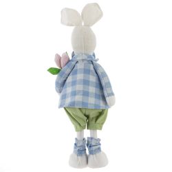 GAEM Игрушка набивная "Заяц/Зайка", L16 W11 H45 см, 2в.