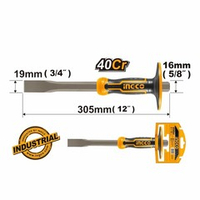 Зубило с протектором 16*305 мм INGCO HCCL851916 INDUSTRIAL