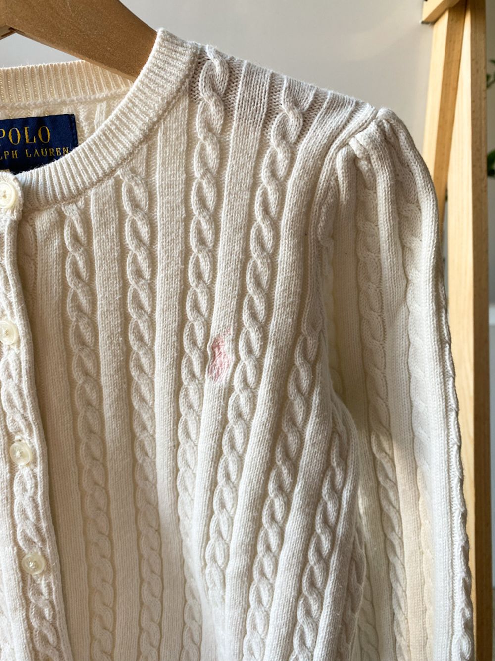Хлопковый кардиган Ralph Lauren, 116