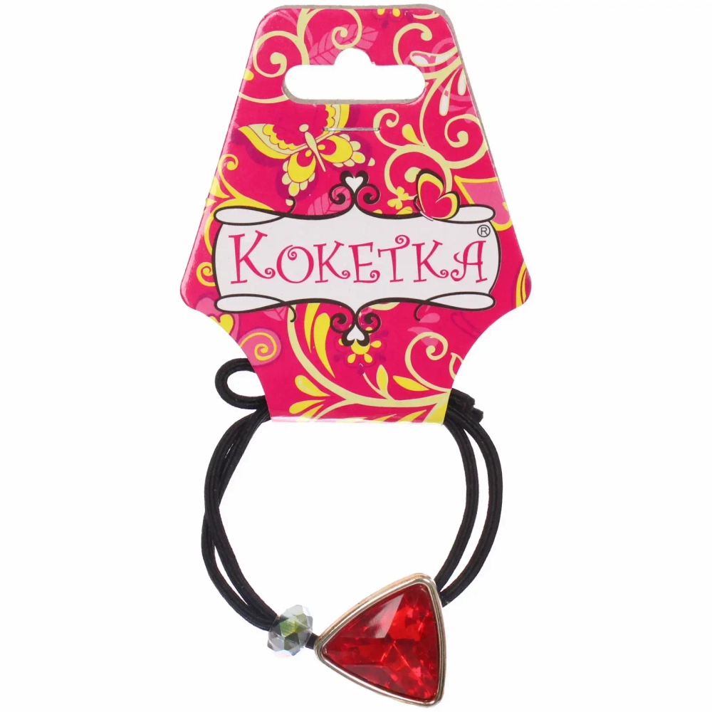 Резинка для волос «Жасмин», кристалик, микс 5 цветов, d-5,5см